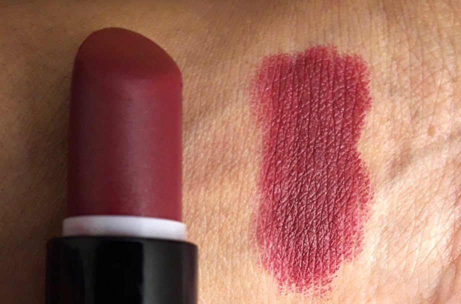 Inglot Matte Lipstick 412 Review, Swatches 7