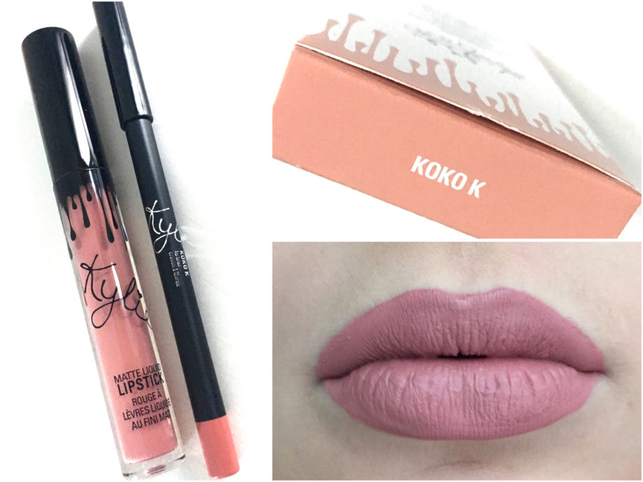 Kylie Koko K Matte Lip Kit Review Swatches MBF Blog