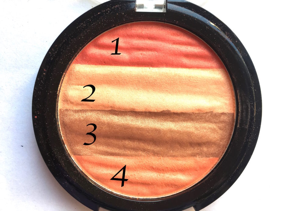 Lakme Absolute Illuminating Blush Shimmer Brick Coral Review Swatches Focus