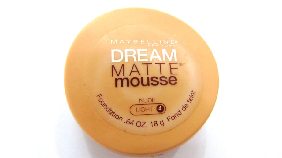 Maybelline Dream Matte Mousse Foundation Review, Swatches, Photos