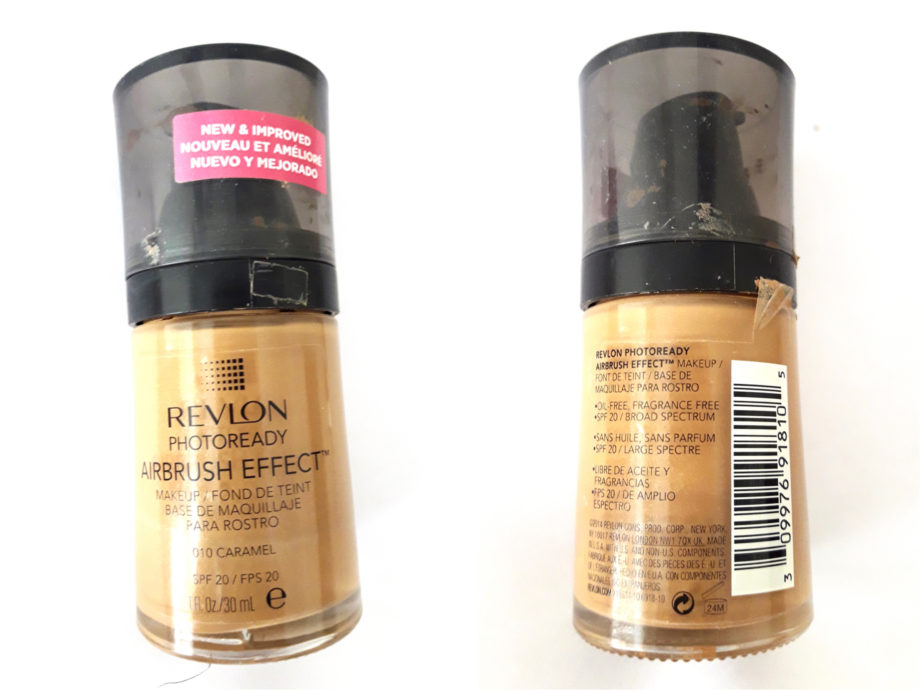 Revlon PhotoReady Airbrush Effect Makeup Foundation Review, Swatches, Demo 4