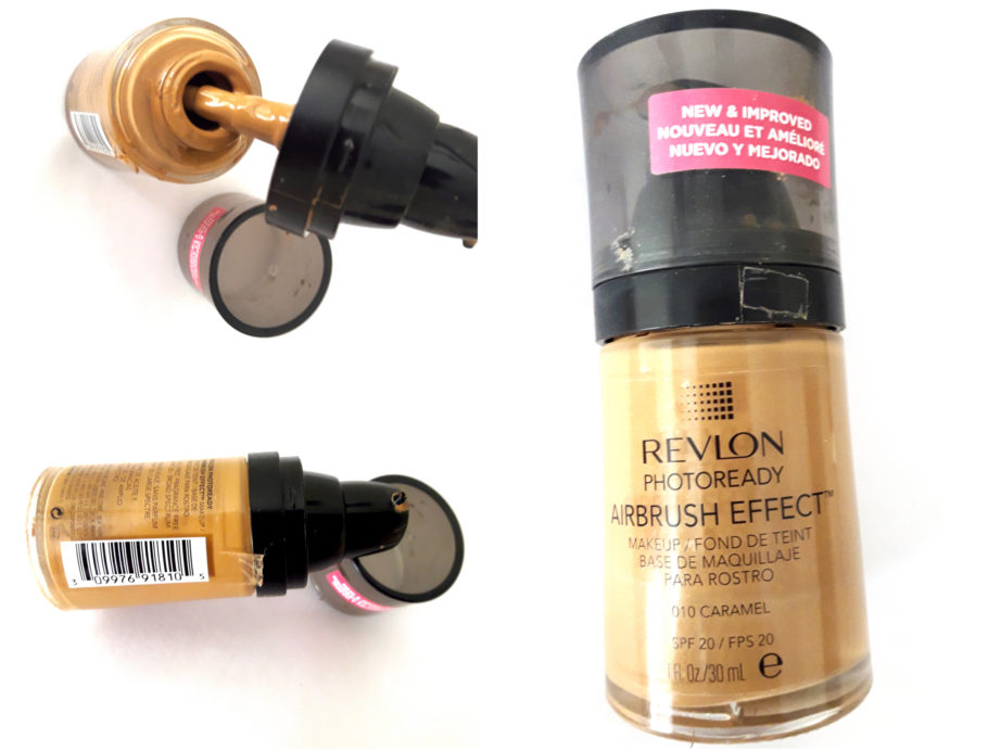  Revisión de la base de maquillaje Revlon PhotoReady Airbrush Effect, muestras, demostración