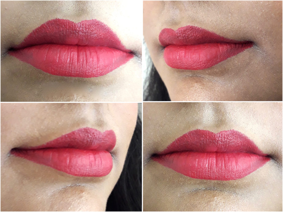 SUGAR Matte As Hell Crayon Lipstick Scarlett O'Hara 01 Review Swatches on Lips MBF Blog