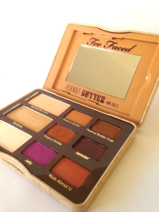 Too Faced Peanut Butter & Jelly Eyeshadow Palette Review Swatches MBF