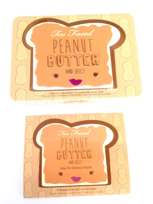 Too Faced Peanut Butter & Jelly Eyeshadow Palette Review Box