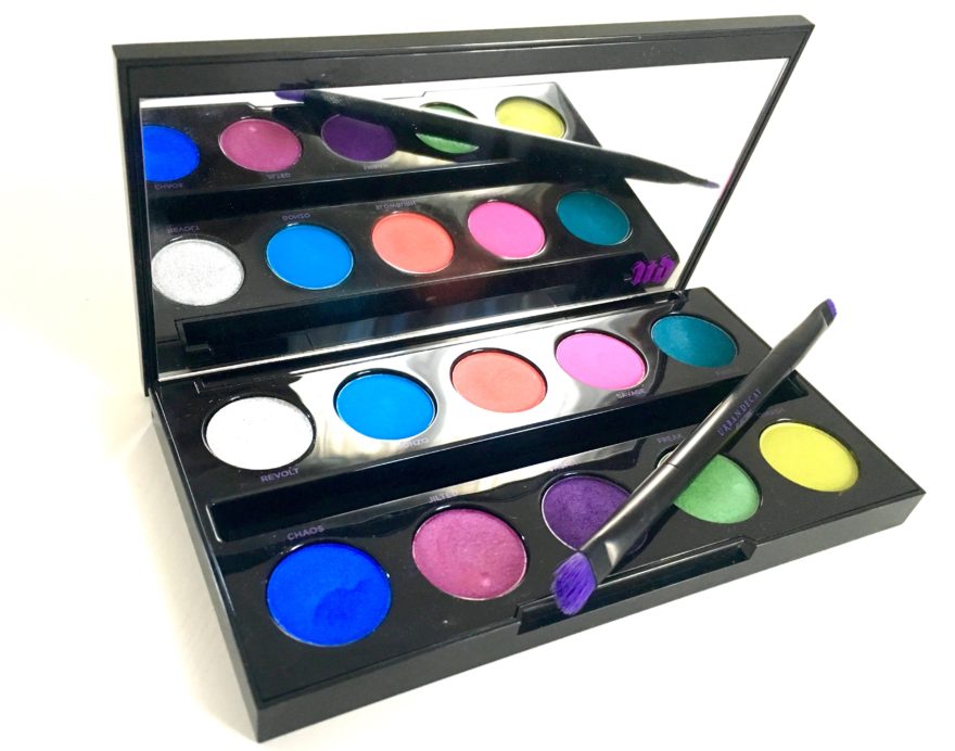 Urban Decay Electric Pressed Pigment Eyeshadow Palette Review MBF Blog
