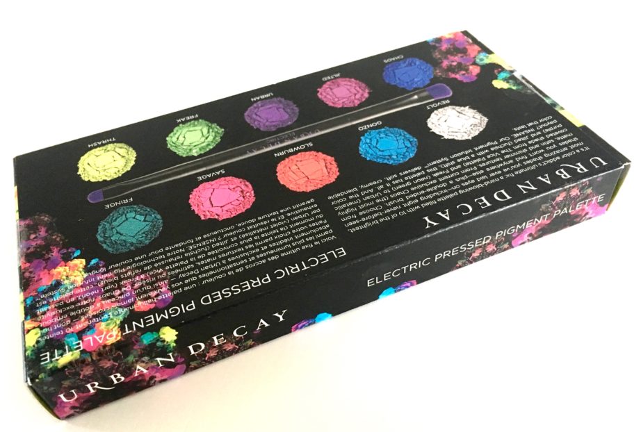 Urban Decay Electric Pressed Pigment Eyeshadow Palette Reviews