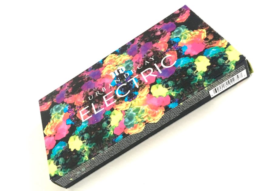 Urban Decay Electric Pressed Pigment Eyeshadow Palette Cover