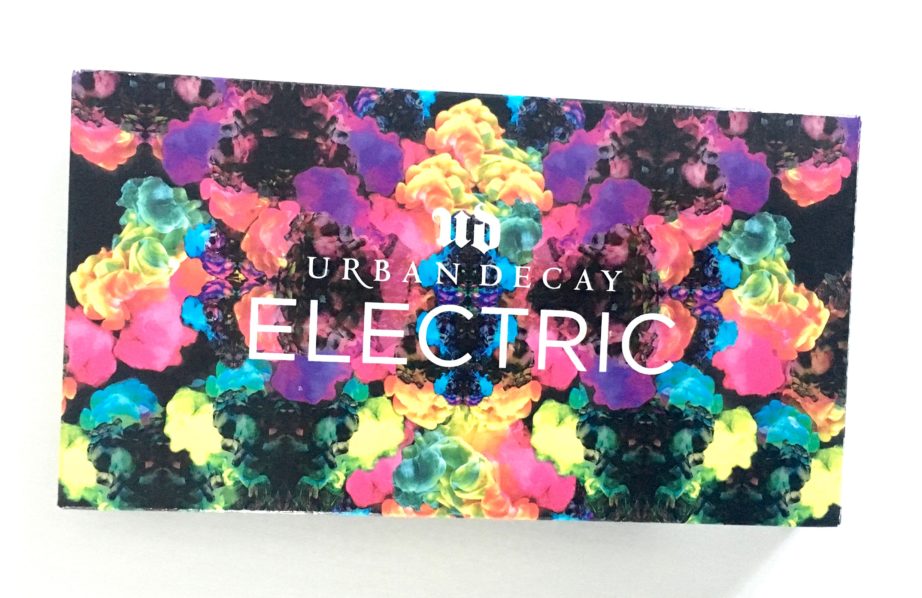 Urban Decay Electric Pressed Pigment Eyeshadow Palette front cover