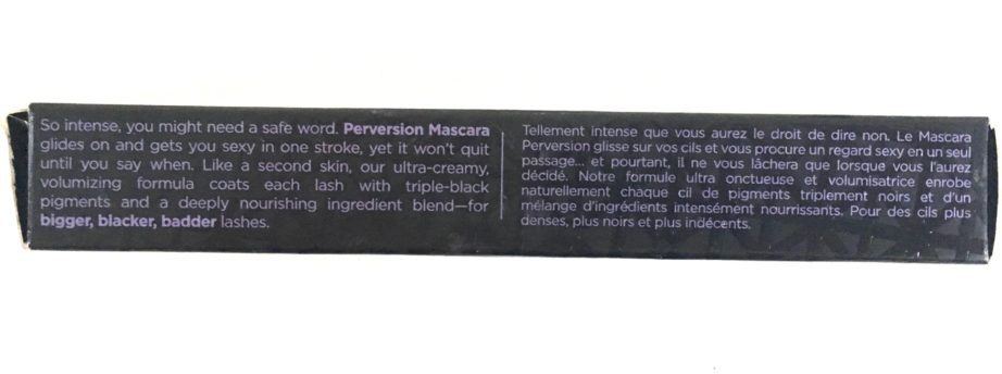 Urban Decay Perversion Mascara Review Description