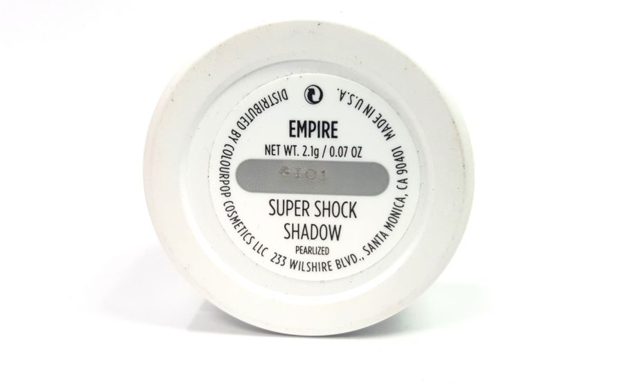 ColourPop Empire Super Shock Eye Shadow Review, Swatches MBF Blog