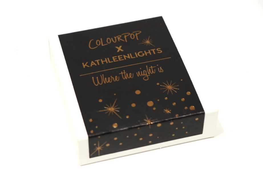 ColourPop KathleenLights Where The Night Is Super Shock Shadow Set Review, Swatches 1