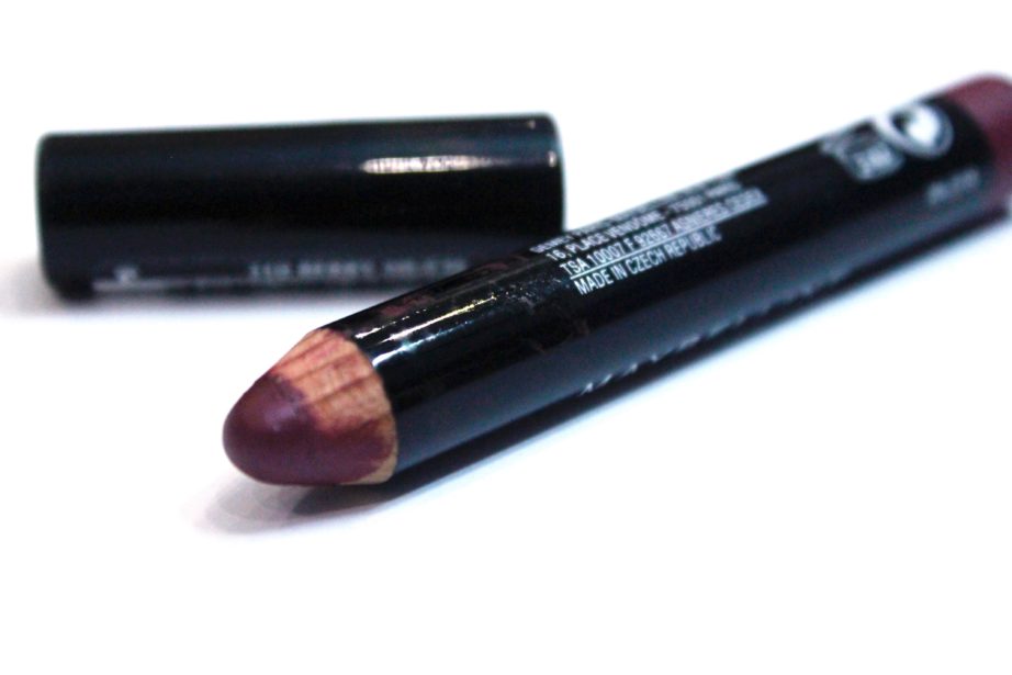 Maybelline Color Drama Intense Velvet Lip Pencil Berry Much Review, Swatches 8