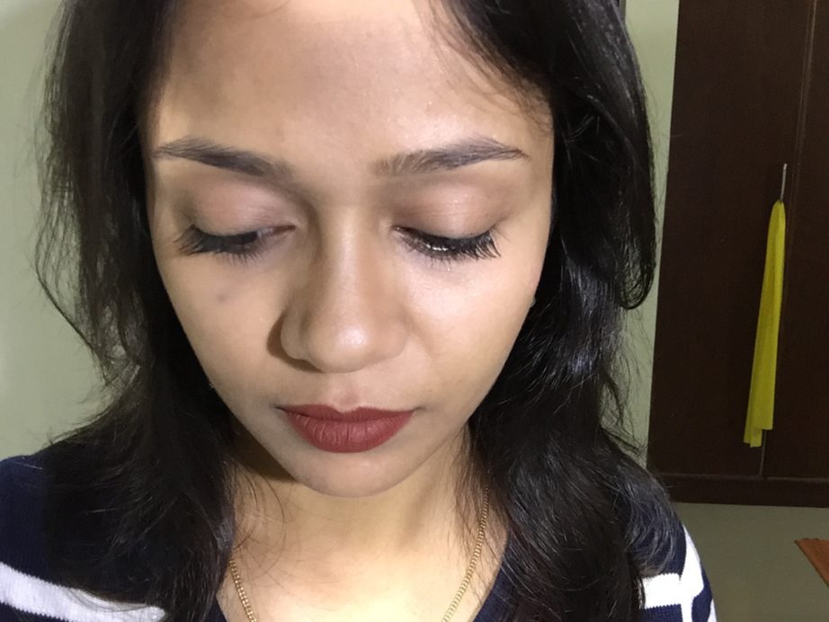 Maybelline Lash Sensational Mascara Review, Swatches MBF Makeup Look 2