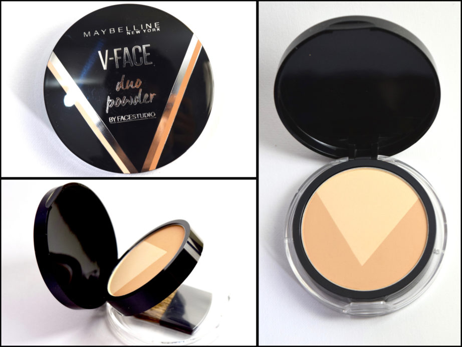 Maybelline V Face Duo Powder Review, Swatches MBF