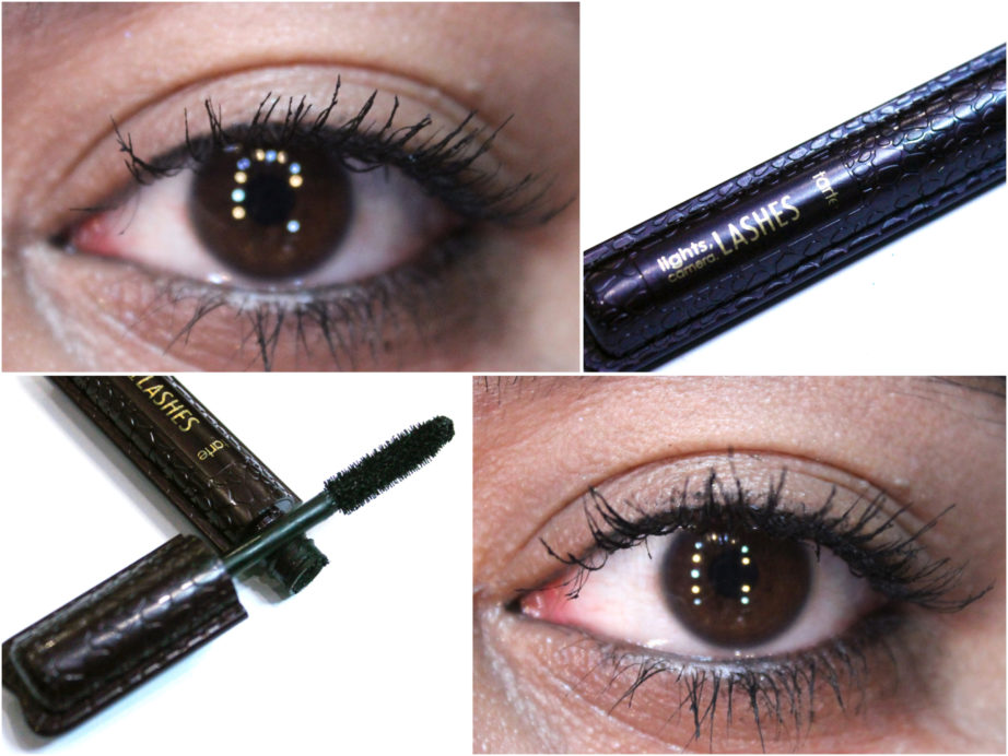 Tarte Lights, Camera, Lashes 4-in-1 Mascara Review, Swatches, Demo MBF