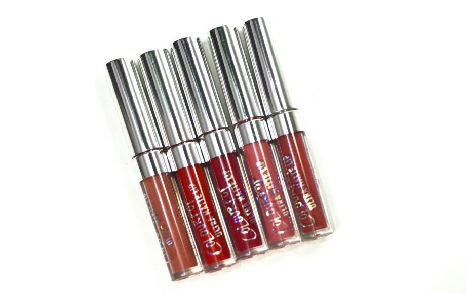 ColourPop Foxy Ultra Matte Lipstick Kit Review, Swatches 1