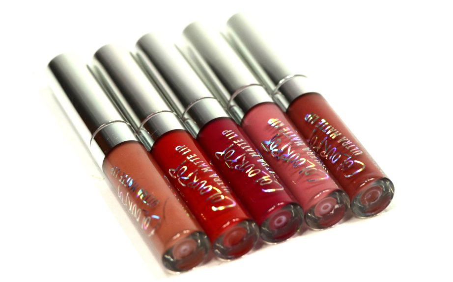 ColourPop Foxy Ultra Matte Lipstick Kit Review, Swatches MBF