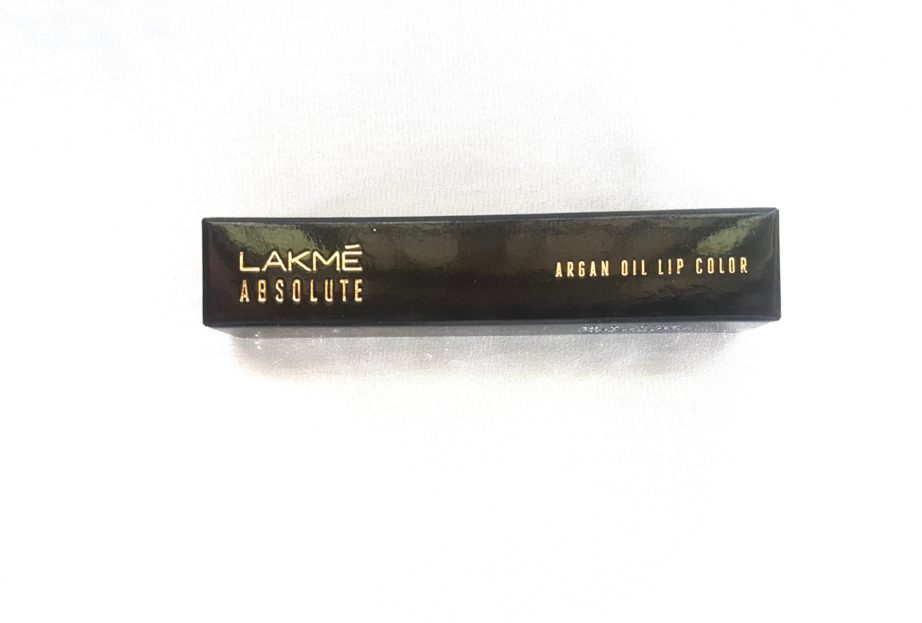 Lakme Absolute Argan Oil Lip Color Juicy Plum Review, Swatches box