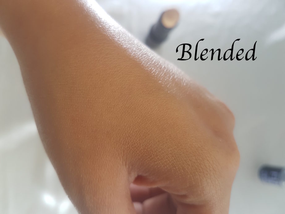 Maybelline Fit Me Shine Free Stick Foundation Review, Swatches, Demo Blended