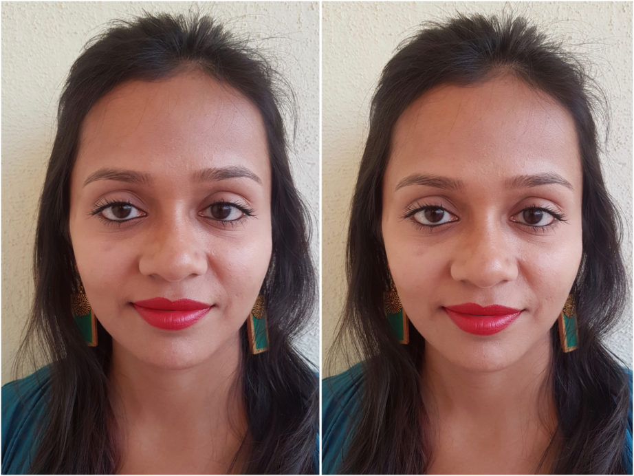 Maybelline Superstay 24 Color 2 Step Lipstick Keep It Red 035 Review, Swatches MBF Makeup Look