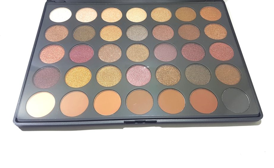 Morphe 35F Fall Into Frost Palette Review, Swatches HD