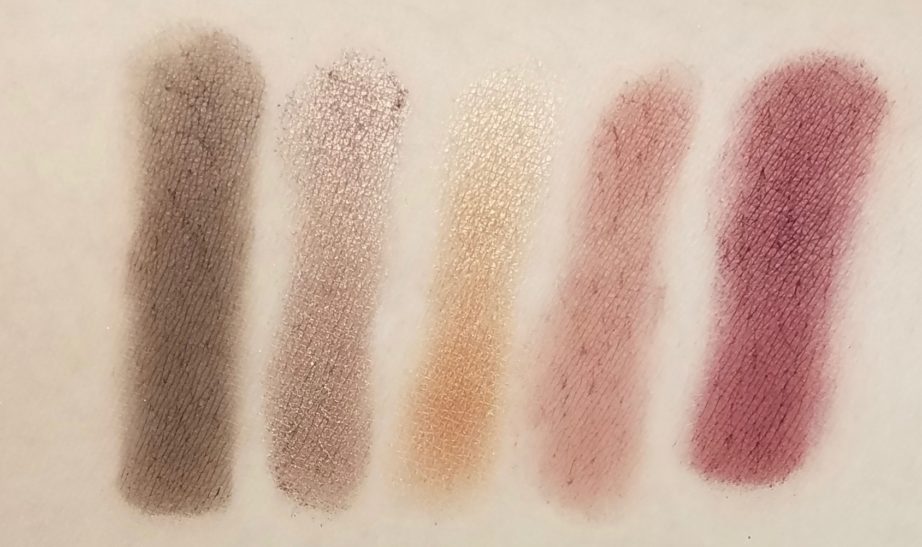 Morphe Kathleen Lights Eyeshadow Palette Review, Swatches row 2