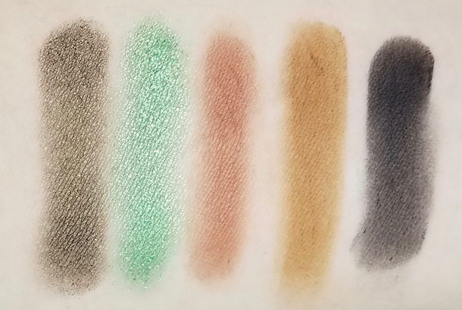 Morphe Kathleen Lights Eyeshadow Palette Review, Swatches row 3