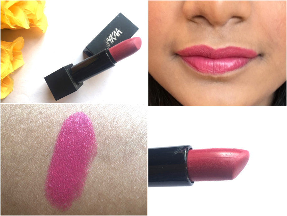 Nykaa So Matte Lipstick Devious Pink 03 M Review, Swatches On Lips