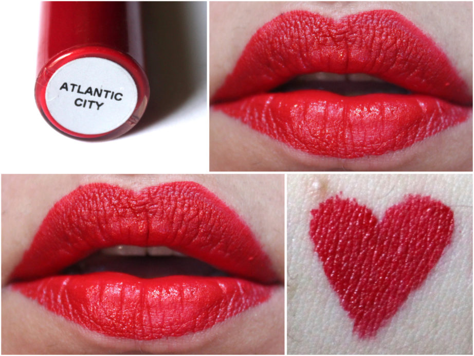 OFRA Long Lasting Liquid Lipstick Atlantic City Review, Swatches MBF Blog