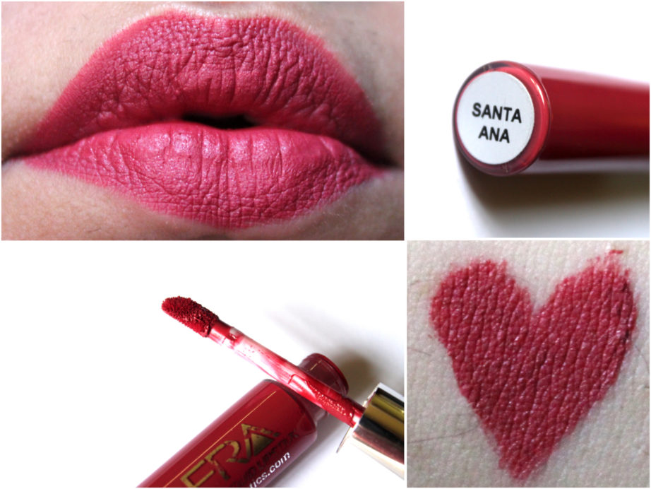OFRA Long Lasting Liquid Lipstick Santa Ana Review, Swatches MBF Blog