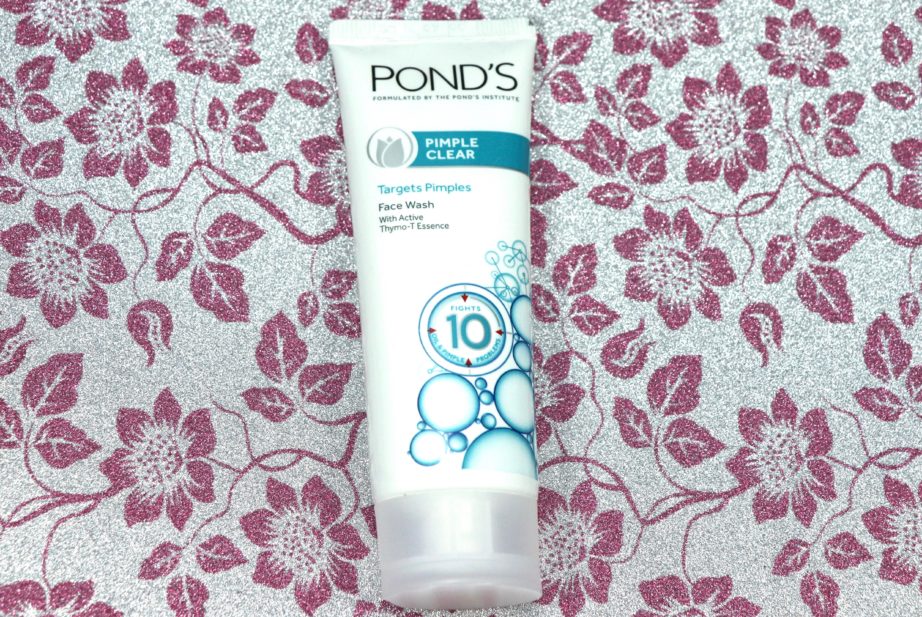 Ponds Pimple Clear Face Wash Review MBF Blog