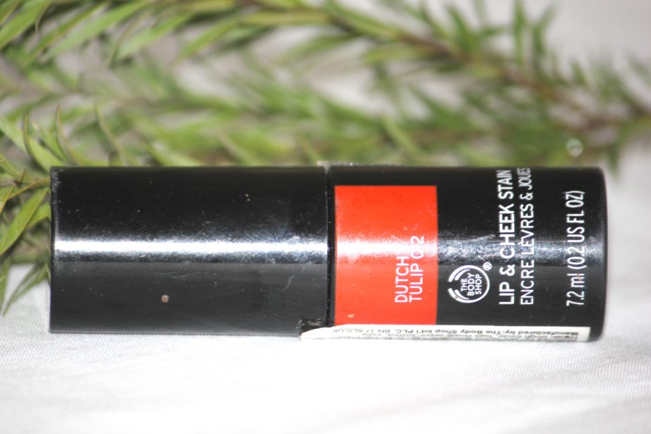 The Body Shop Lip and Cheek Stain Dutch Tulip 012 Review, Swatches MBF