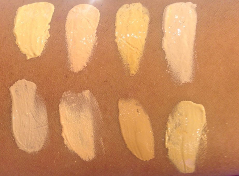 All Colorbar Amino Skin Radiant Foundation 8 Shades Review, Swatches