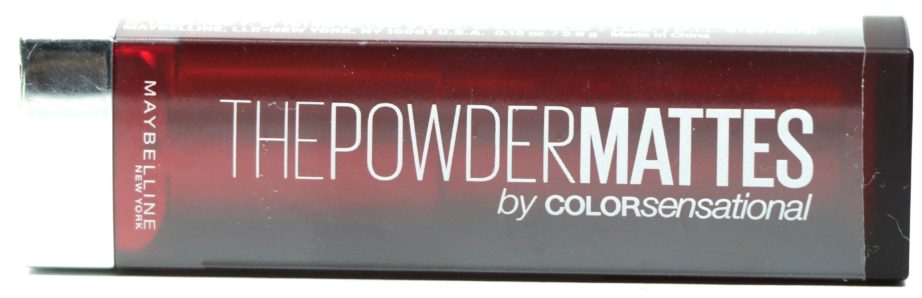 All Maybelline Powder Matte Lipsticks Shades Review, Swatches Packaging