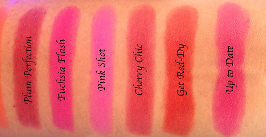 All Maybelline Powder Matte Lipsticks Shades Review Swatches
