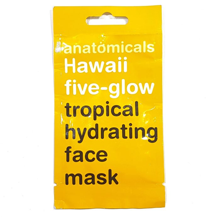 Anatomicals Hawaii Five Glow Tropical Hydrating Face Mask Review