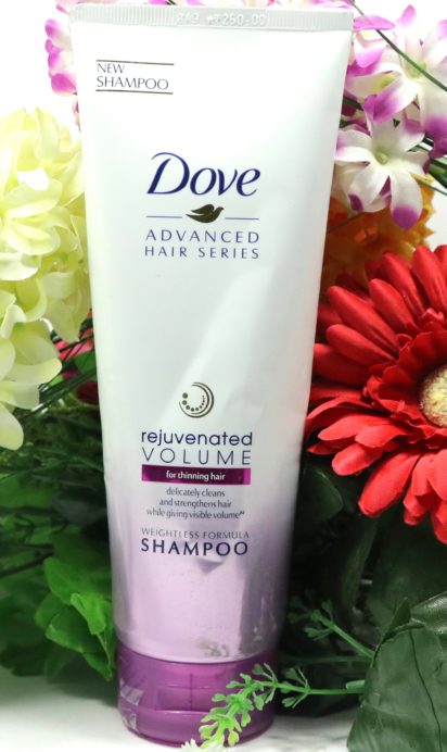 Dove Rejuvenated Volume Shampoo Review Front