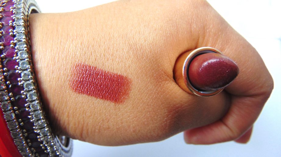 Estée Lauder Pure Color Long Lasting Lipstick Hot Kiss Review, Swatches Hand