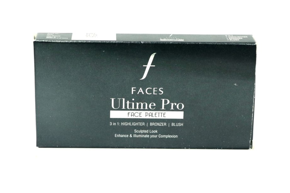 FACES Ultime Pro Face Palette Fresh Review, Swatches box