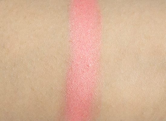 FACES Ultime Pro Face Palette Glow Review, Swatches Blush swatch
