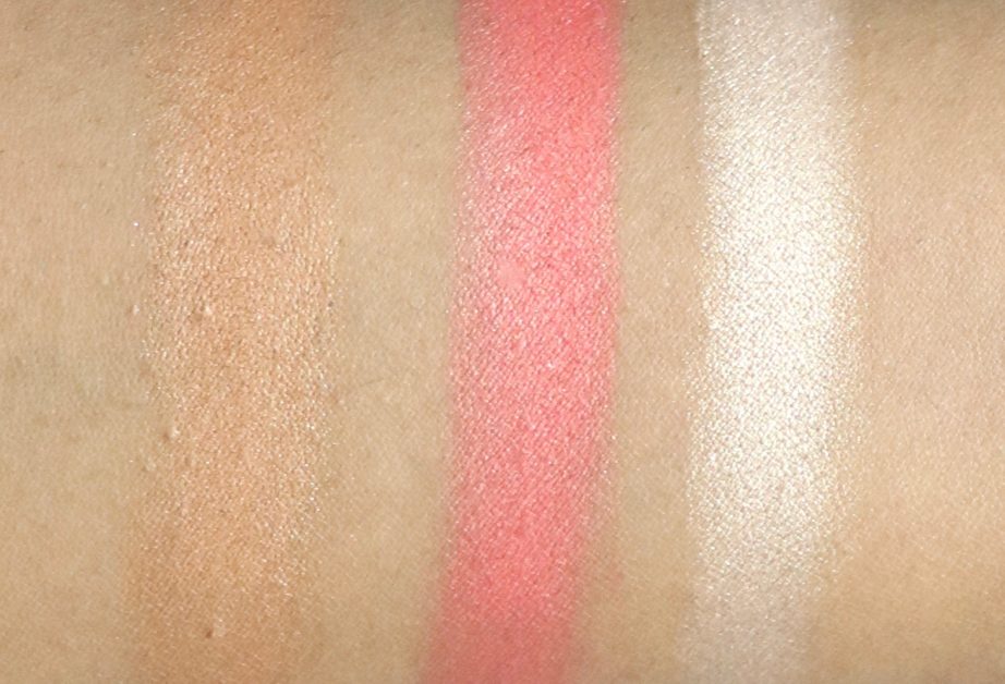 FACES Ultime Pro Face Palette Glow Review, Swatches Bronzer Blush Highlight
