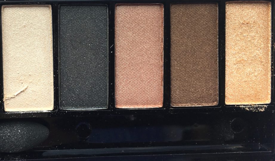 Faces Ultime Pro Eyeshadow Palette Nude Review, Swatches Right Half