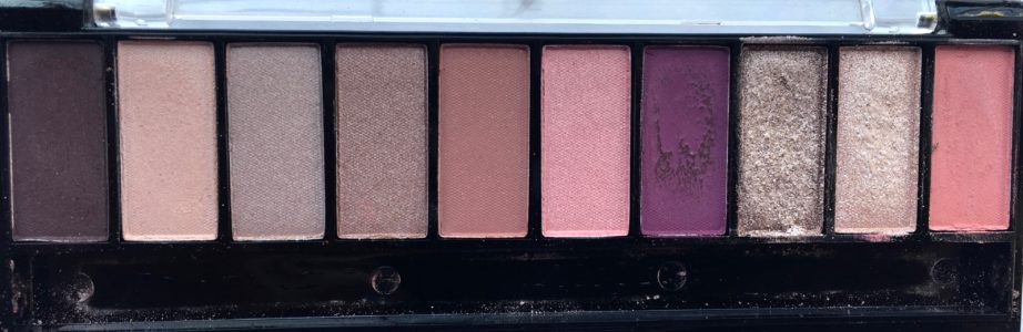 Faces Ultime Pro Eyeshadow Palette Rose Review, Swatches MBF Focus