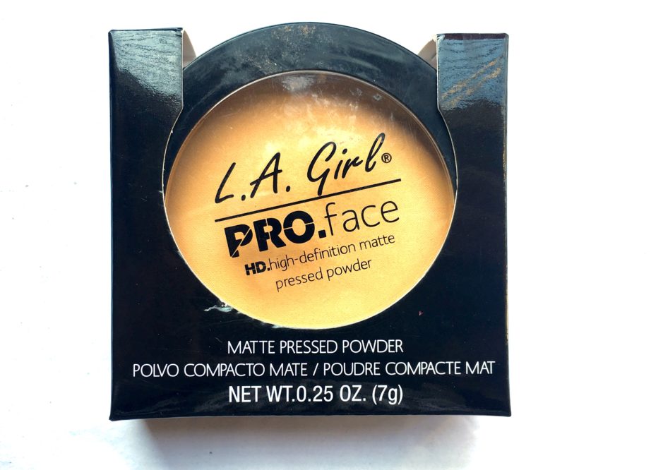 L.A. Girl Pro Face HD Matte Pressed Powder Review, Swatches MBF Blog