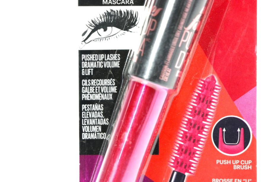 Maybelline Falsies Push Up Drama Mascara Review, Swatches, Demo Push Up cup brush
