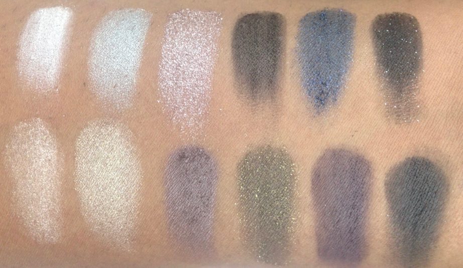 Maybelline The Rock Nudes Eye Shadow Palette Review, Swatches 1