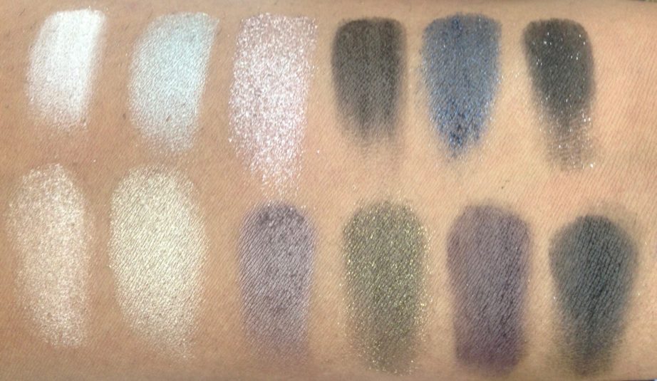 Maybelline The Rock Nudes Eye Shadow Palette Review, Swatches 2