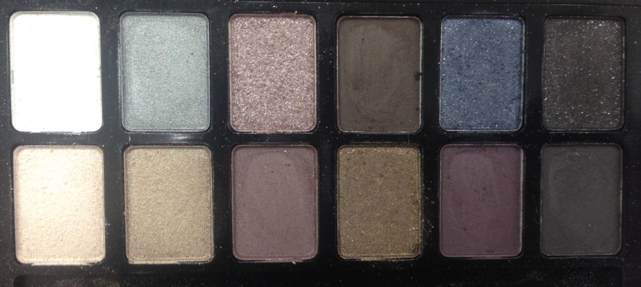 Maybelline The Rock Nudes Eye Shadow Palette Review, Swatches Closeup