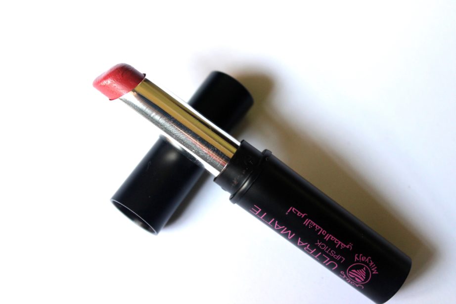 Mikyajy Ultra Matte Lipstick Shade 905 Review, Swatches Lipstick Photos